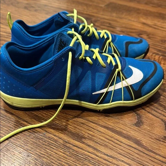 Nike | Shoes | Nike Blue And Yellow Womens Sneakers | Poshmark display picture 1